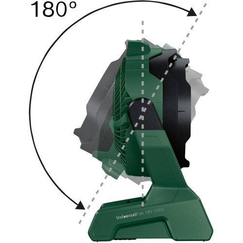 Ventilador a batería UniversalFan 18V-1000