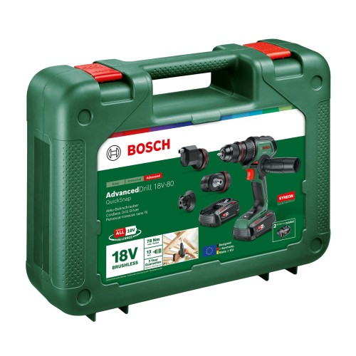 Atornillador a batería AdvancedDrill 18V-80 QuickSnap
