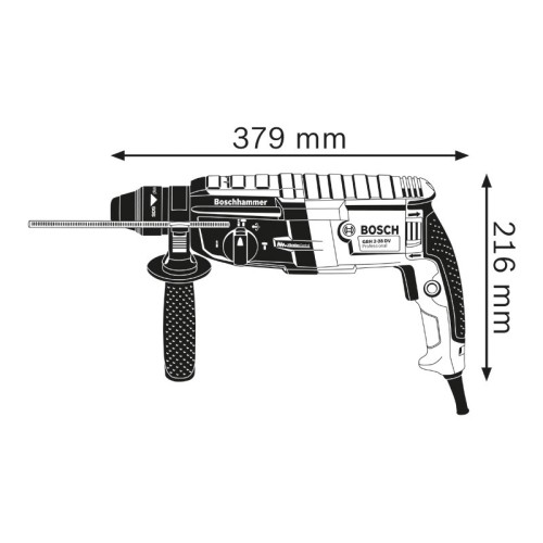 Martillo perforador SDS plus GBH 2-28
