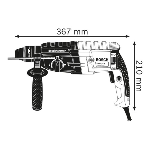 Martillo perforador SDS plus GBH 240