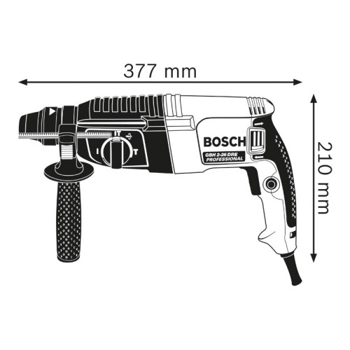 Martillo perforador SDS plus GBH 2-26