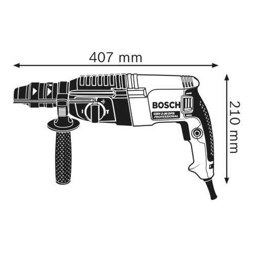 Martillo perforador SDS plus GBH 2-26 F