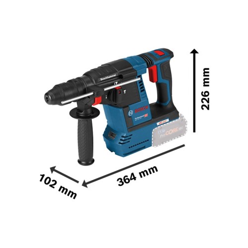Martillo perforador SDS plus a batería GBH 18V-26 F