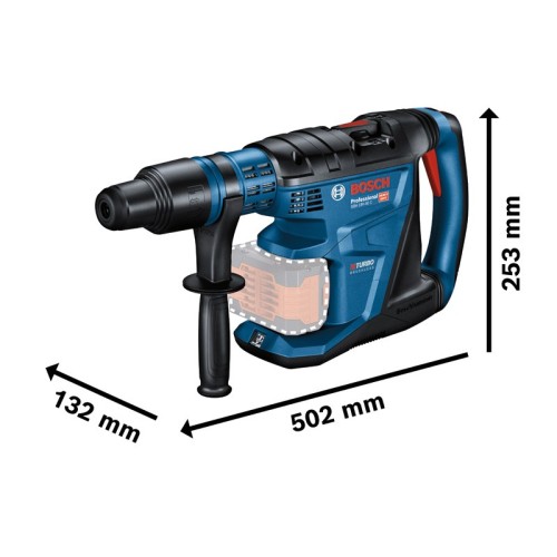 Martillo perforador SDS max BITURBO a batería GBH 18V-40 C