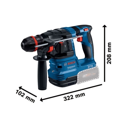 Martillo perforador a batería con ONECHUCK GBH 18V-22 X