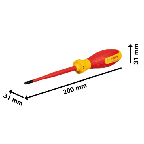 Destornillador aislado VDE, PH1x100
