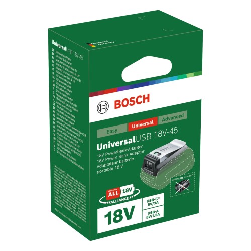 Cargador UniversalUSB 18V-45