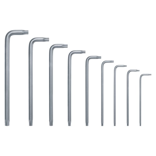 Herramientas de mano Set de llaves Allen Torx, 9 piezas