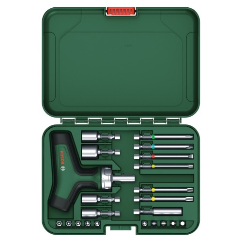 Herramientas de mano Set de destornilladores de trinquete con puntas y empuñadura en T