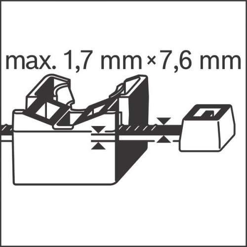 Brida PRO EPC, intervalo de diámetros 16–32 mm