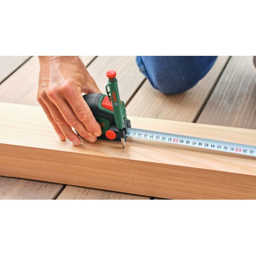 Herramientas de mano Cinta métrica de 5 m + clip para lápiz