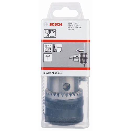 Portabrocas de corona dentada hasta 16 mm