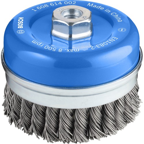 Cepillo de vaso PRO Metal heavy, 100 x 0,8 mm, rosca