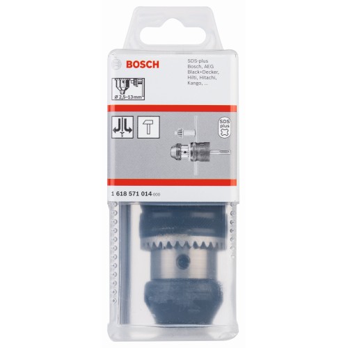 Portabrocas de corona dentada hasta 13 mm