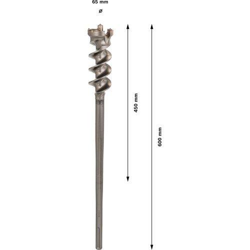 Broca PRO SDS max-9 Break Through, 65 x 450 x 600 mm