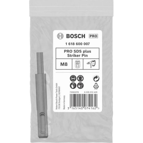 PRO SDS plus Striker Pin, M8, 6 x 80 x 20 mm