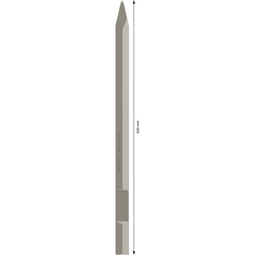 Puntero PRO HEX 28-4C, 520 mm