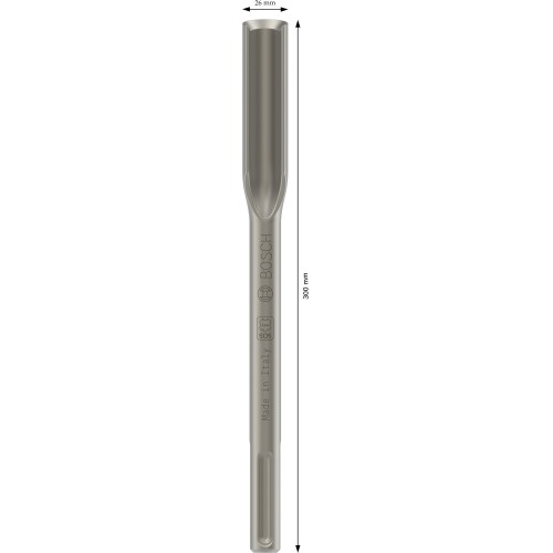 Cincel PRO SDS max Hollow Gouging, 26 x 300 mm