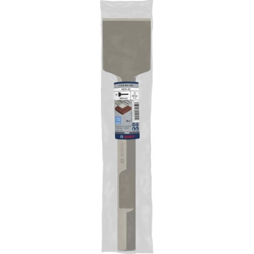Cincel de pala PRO HEX 28-4C, 80 x 400 mm
