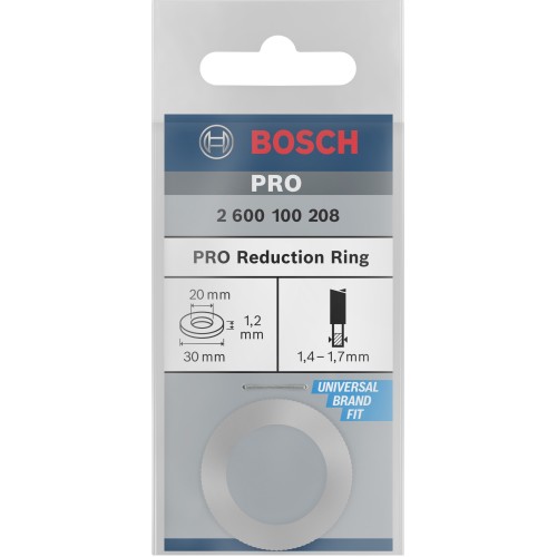 Anillo reductor para hoja de sierra circular PRO, 30 x 1,2 x 20 mm