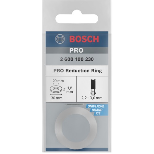 Anillo reductor para hoja de sierra circular PRO, 30 x 1,8 x 20 mm