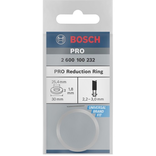 Anillo reductor para hoja de sierra circular PRO, 30 x 1,8 x 25,4 mm