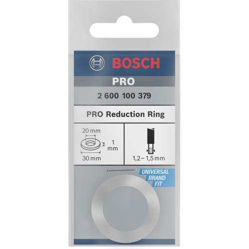 Anillo reductor para hoja de sierra circular PRO, 30 x 1 x 20 mm