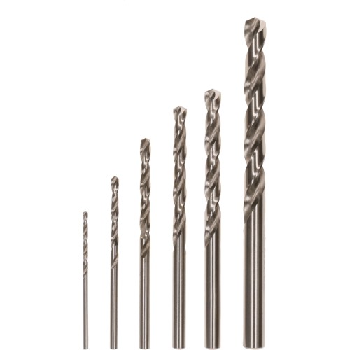 Set de brocas helicoidales PRO Metal HSS-G, 6 uds.