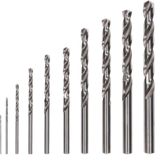 Set de brocas helicoidales PRO Metal HSS-G, 10 uds.