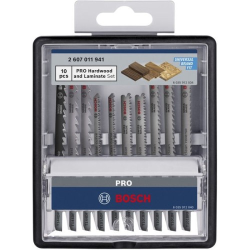 Set PRO Hardwood and Laminate, 83 mm, 10 unidades