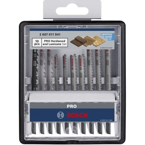 Set PRO Hardwood and Laminate, 83 mm, 10 unidades