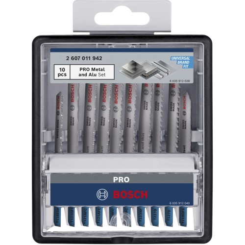 Set PRO Metal and Alu, 92 mm, 10 unidades