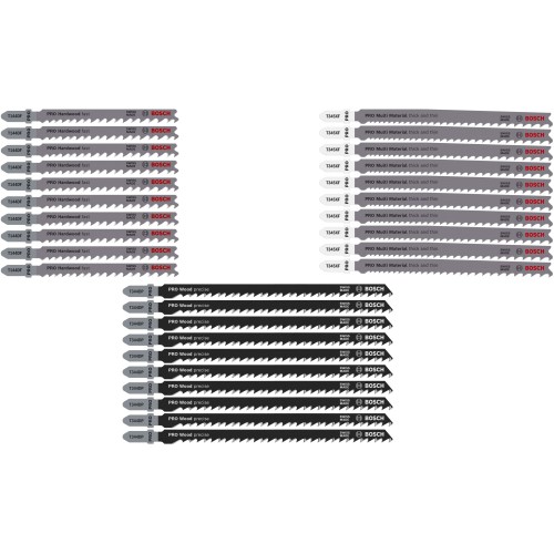 Set PRO Wood and Metal Rough Cut, 100 mm, 30 unidades