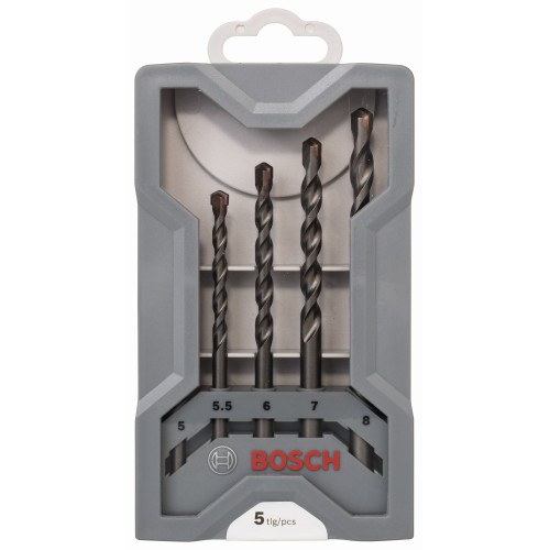 Set de brocas para hormigón CYL-3, 5 unidades, de 5 - 8 mm