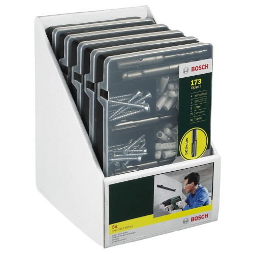 “Set de fijación“ SDS plus de 173 piezas