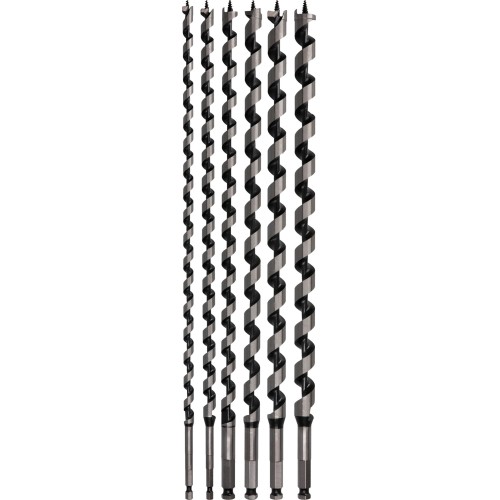 Set de brocas salomónicas PRO Wood, L450, 6 unidades
