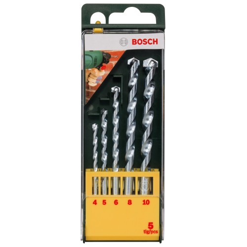 Set con 5 brocas para piedra