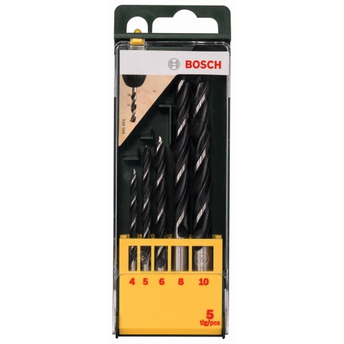 Set con 5 brocas para madera