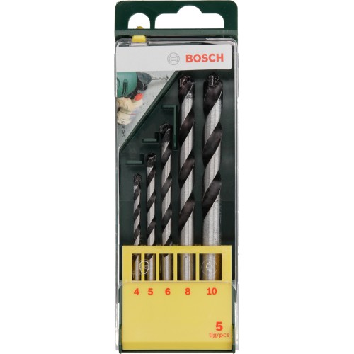 Set con 5 brocas para hormigón