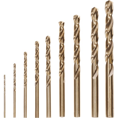 Set de brocas PRO Stainless Steel HSS-Co, 10 uds.