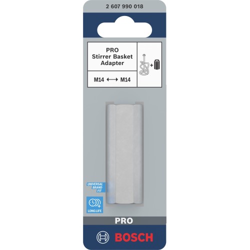 PRO Stirrer Basket Adapter, rosca interior de M14 a M14