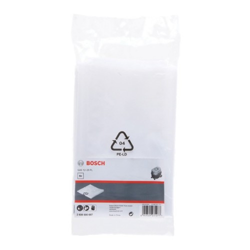 Bolsa de basura 20lt, Plástico (5pcs) para GAS 12-25 PL