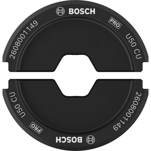 Matriz de engaste PRO, U50 CU, 50 mm², cobre