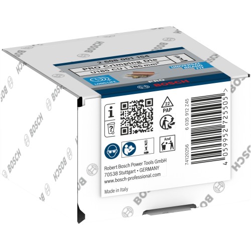 Matriz de engaste PRO, U185 CU, 185 mm², cobre