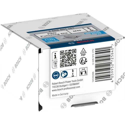 Matriz de marcado PRO, M40, acero inoxidable