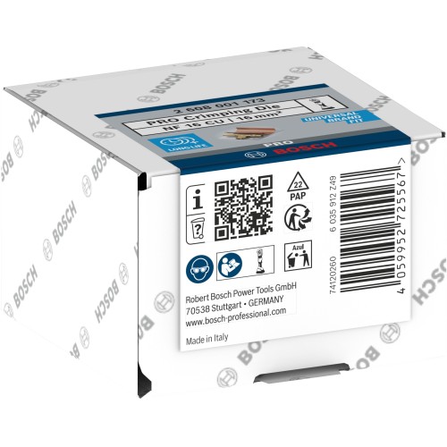 Matriz de engaste PRO, NF16 CU, 16 mm², cobre