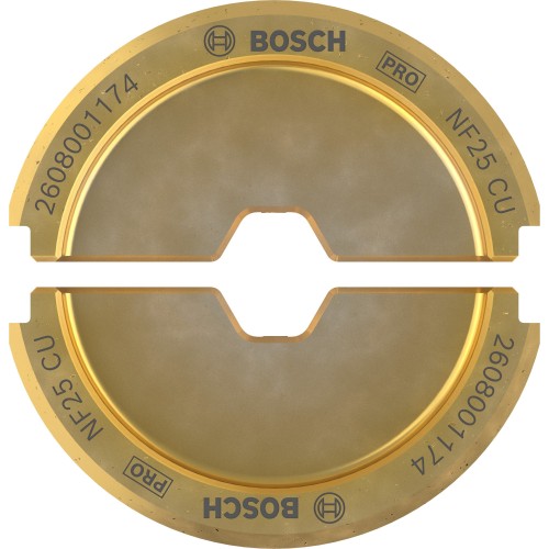 Matriz de engaste PRO, NF25 CU, 25 mm², cobre