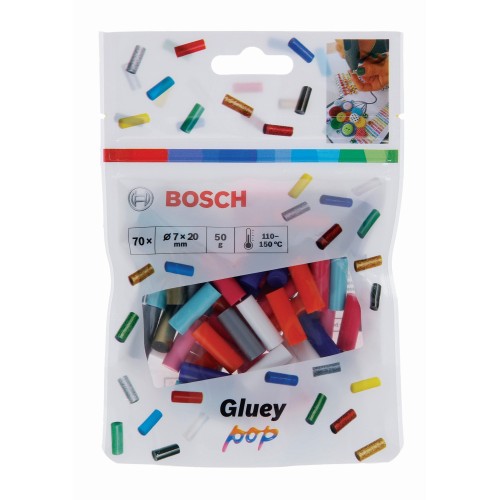 8 barritas Gluey Stick en varios colores POP