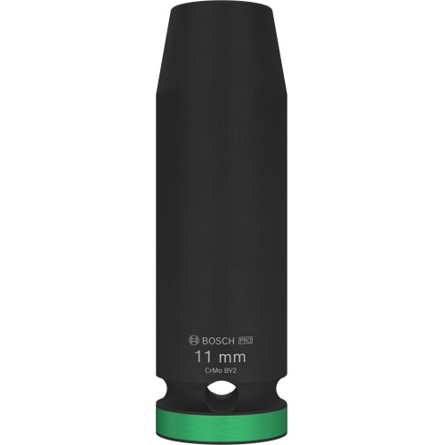 PRO Impact Socket, 1/2", 11 mm, profundo