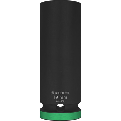 PRO Impact Socket, 1/2", 19 mm, profundo